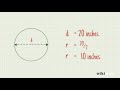 Calculating the Area of a Circle