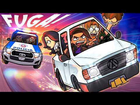 FUGIMOS DA POLÍCIA no CASARÃO ABANDONADO!