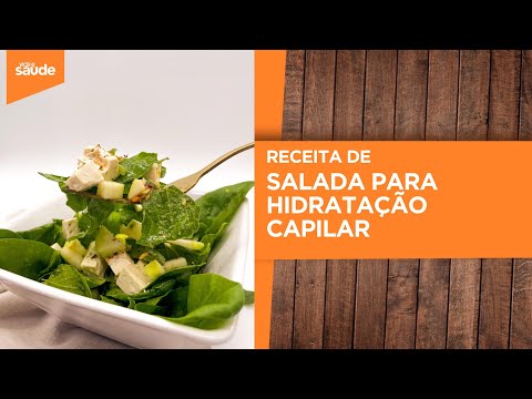 Receita: Salada para hidratação capilar (07/02/25)