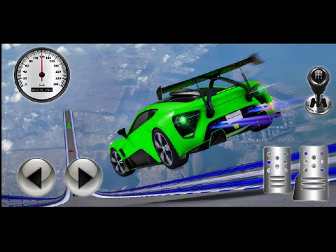 Crazy ramp car stunt master 3D 😝 || Ramp Jumping Racing Competitions || Android Gameplay