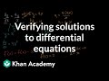 Differential Equations and Derivatives