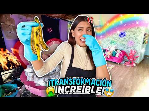 ESTE es el LADO OSCURO de mi CUARTO... 😰 SOY ACUMULADORA COMPULSIVA!? 🧽 ¡LIMPIEZA EXTREMA 🧼 - Lulu99