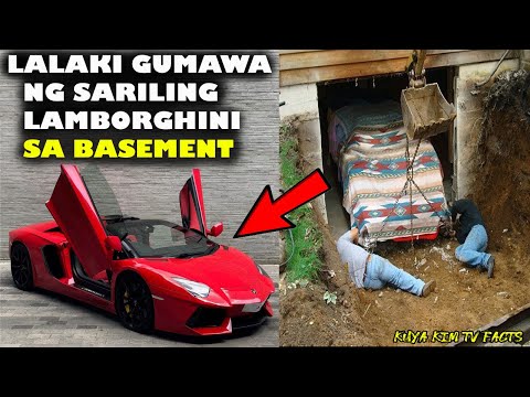 Lalaki Gumawa ng Sariling Lamborghini sa Basement ng Bahay | Guy Spend 17 Years Building Lamborghini