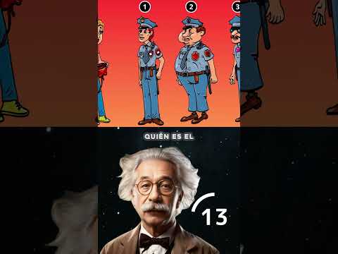 ¿Quién es un policía de verdad? #acertijos #advinacion #enigma #quiz #rompecabezas #adivinanza