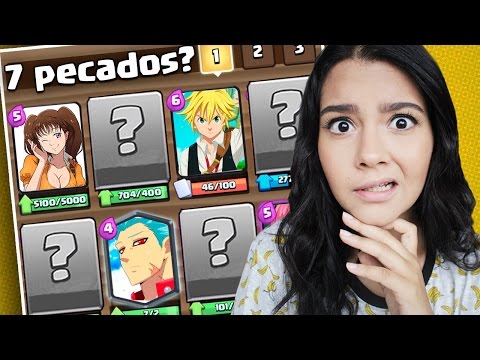 O DECK DOS 7 PECADOS [NANATSU NO TAIZAI] FUNCIONA NO CLASH ROYALE?