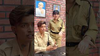 Police or bhoot 😂|| Akshay Nagwadiya || #shorts #akshaynagwadiya #ghost #horrorfilm #police ce