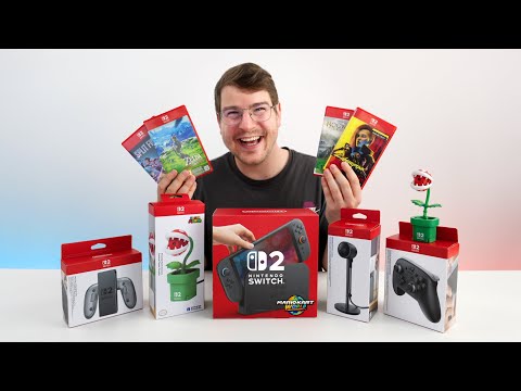Großes Switch 2 Unboxing: Eine neue Ära beginnt!