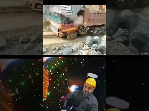 Meşhur kamyon videsu parodi 😂 #automobile #ekskavator #keşfet #excavator #hitachi #parody #trucker