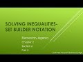 Set Builder Notation Concepts