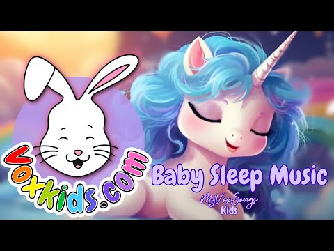 Baby Sleep lullaby w/ Little Unicorn 💕 -  Music for Newborns, Baby & Toddler