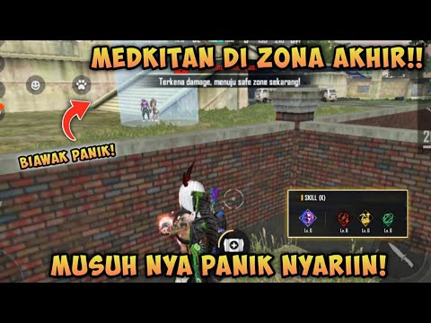 PRANK MEDKITAN DI ZONA AKHIR‼️MUSUH AUTO PANIK NYARIIN!