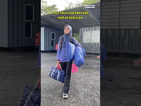 Part 1 : Ready nak trip sebulan 🥳 #pkwawasan #automobile #scania #scaniatruck #trucker #shorts