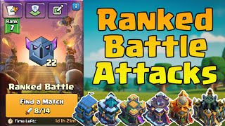 Th12 to th17 Ranked Battle Attacks