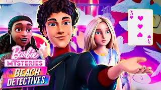 Barbie & Barbie meet a magician! I Barbie Mysteries: Beach Detectives 🏖️🕵️‍♀️ I Netflix Family