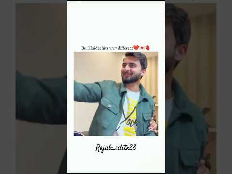 Haider hits different♥️✨🕊️ #i.haider #rajabfamily #trending #foryoupageシ #ytshorts