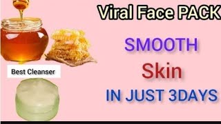 Get smooth skin in 3 days | Viral face pack you need to try