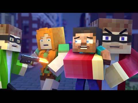 The minecraft life of Steve and Alex | Сhild abduction | Minecraft animation