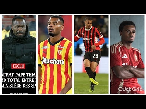 🚨Confirmé! Pape Thiaw va rencontrer les parents d'Andy Diouf et Malick Thiaw🔥 Ilay Camara aussi...