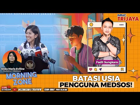 🔴Batasi Usia Penggunaan Medsos! | Morning Zone | (15/1/2025)