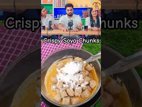 Bharti Singh High Protein Soya Chunks Viral Recipe #shorts #bhartisingh #healthysnacks #soyachunks