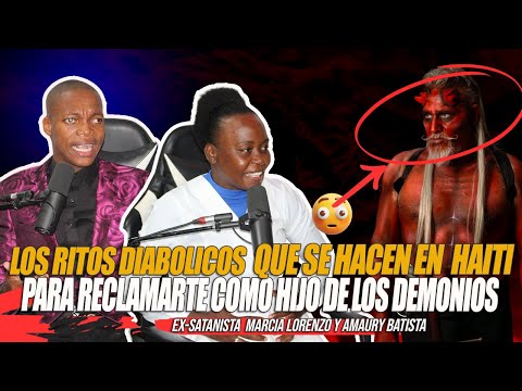 MARCIA Y AMAURY - LOS MISTERIOS DIABOLICOS DE HAITI PARA RECLAMARTE COMO UN HIJO DEL DIABLO SIEMPRE