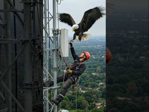Eagle warns technicians to leave BTS tower