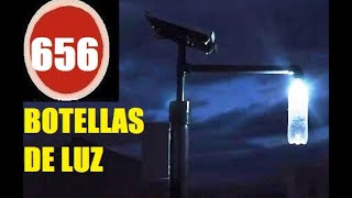 ILUMINACIÓN USANDO BOTELLAS ,AGUA Y LEJIA ,UN RECURSO PARA NO DEPENDER DE LA RED USADO POR PREPPERS