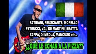 POR QUÉ LOS MEJORES GUITARRISTAS AMERICANOS VIENEN DE EUROPA...(Y los más virtuosos son italianos)!!