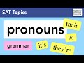 Pronoun Usage and Agreement