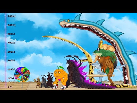ALL SERIES OF FAMILIES ITALIAN BRAINROT AI ANIMALS: Size Comparison / ANIMATION