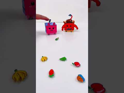 Creative and Fun Brainrot MEME Magical Magnetic Cube🧲 #diy #italianbrainrot