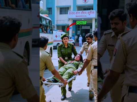 Brave Bangladeshi Army Woman’s Heroic Bus Jump | Action Story #ai #shorts #army
