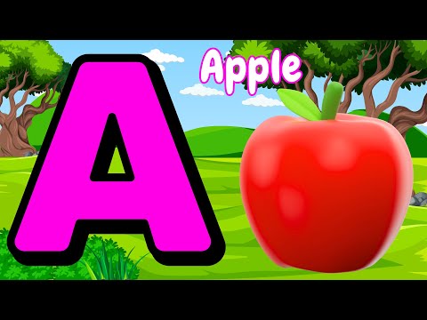 ABC Song For Children | A for Apple to Z for Zebra | Learn ABC for Toddlers | ABCD Alphabet | #kids