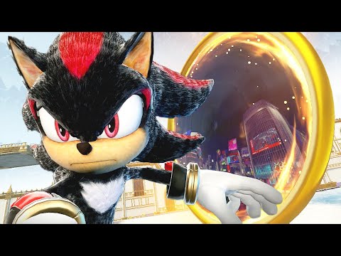 Sonic X Shadow Generations: Movie Pack DLC (Switch) - ALL Tokyo Stages (All Poster & S-Rank)