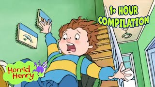 Henry Runs Away, Museums and MORE! | Horrid Henry FULL Episode Compilation | 60+ MINS