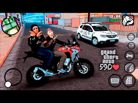 FINALMENTE! GTA MOTOVLOG MODIFICADO LITE PARA TODOS OS ANDROID COM VÁRIAS MOTOS, CARROS E SKINS BR!