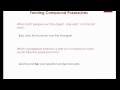 Possessive Pronouns and Gerunds