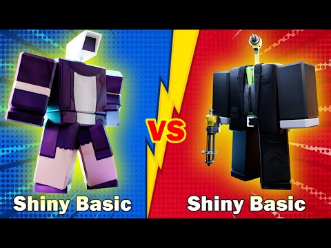 Shiny Basic vs Shiny Basic PvP in TOILET TOWER DEFENSE