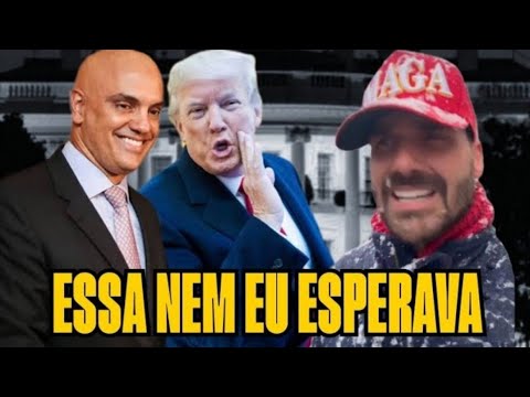 EDUARD0 B0LS0NAR0 E C0MPARSA PASSAM HUMlLHAÇÃ0 A0 VlV0 N0S EUA!! TRUMP 0BEDECE ALEXANDRE!! 🔥🔥