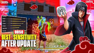[ AFTER UPDATE ] BEST HEADSHOT SENSITIVITY IN FREE FIRE || FREE FIRE BEST SENSITIVITY || FREE FIRE