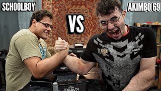 SCHOOLBOY VS AKIMBO 69 | ARM WRESTLING FIGHT 2025
