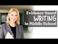 Evidence-Based Writing Concepts