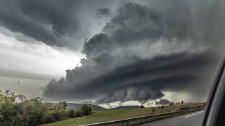 SUPERZELLE mit Großhagel in FRANKREICH | 27. August 2026