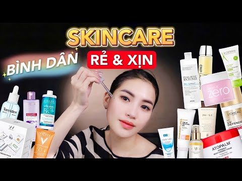 [Phần 2] TOP SKINCARE BÌNH DÂN GIÁ RẺ NHƯNG SIÊU XỊN | [Video có chứa Affiliate Marketing]