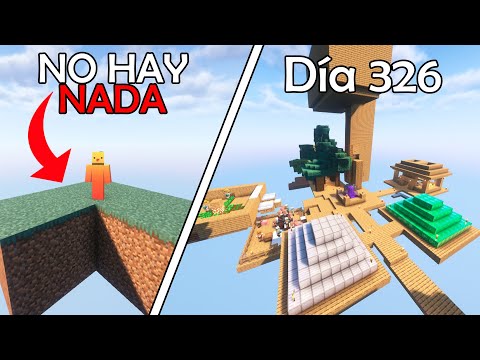 SOBREVIVÍ en UN SKYBLOCK VACIO en MINECRAFT HARDCORE