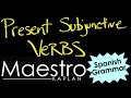 Present Subjunctive Verb Endings