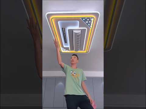 Creative Ceiling Ac Fan Light 😍 #shortsvideo #gadgets #light