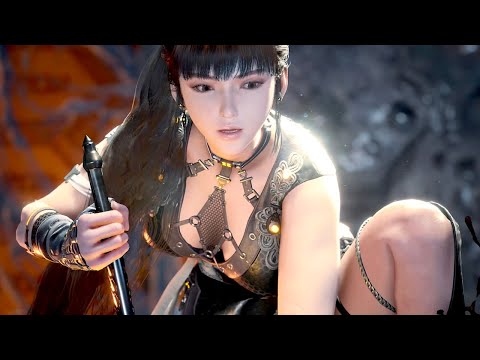 Eve Fight Scene Naytiba Bosses - Stellar Blade