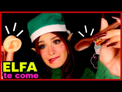 🧝‍♀️ Regresa La ELFA TRAVIESA 🎅 q/está OBSESIONADA CONTIGO 👄 y TE COME! 👅 I Ges ASMR