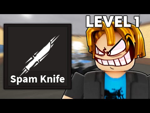Alt Account TROLLING With SPAM KNIFE in KAT 2 (Roblox KAT)